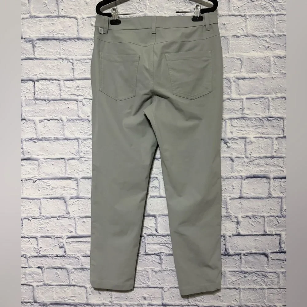 Lululemon ABC Pants Mens Size 31 Classic Warpstreame Gray Stretch M5AQHS